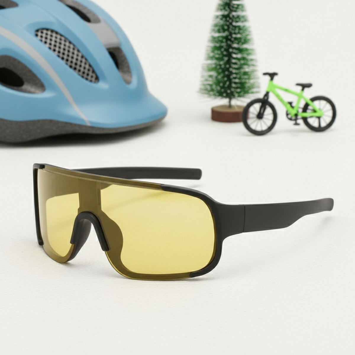 Lunettes de Soleil Enfant  - Activités extérieure - Noir et Jaune