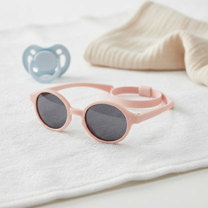 Lunettes de Soleil Bébé Polarisées Rose - Protection UV (0-24 mois)