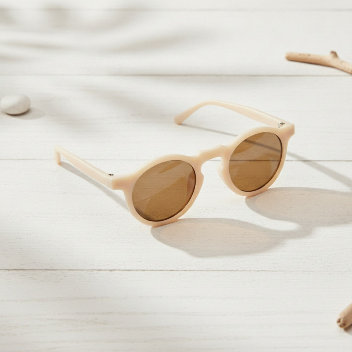 Lunettes de Soleil Rondes Vintage  Enfants et Bébés