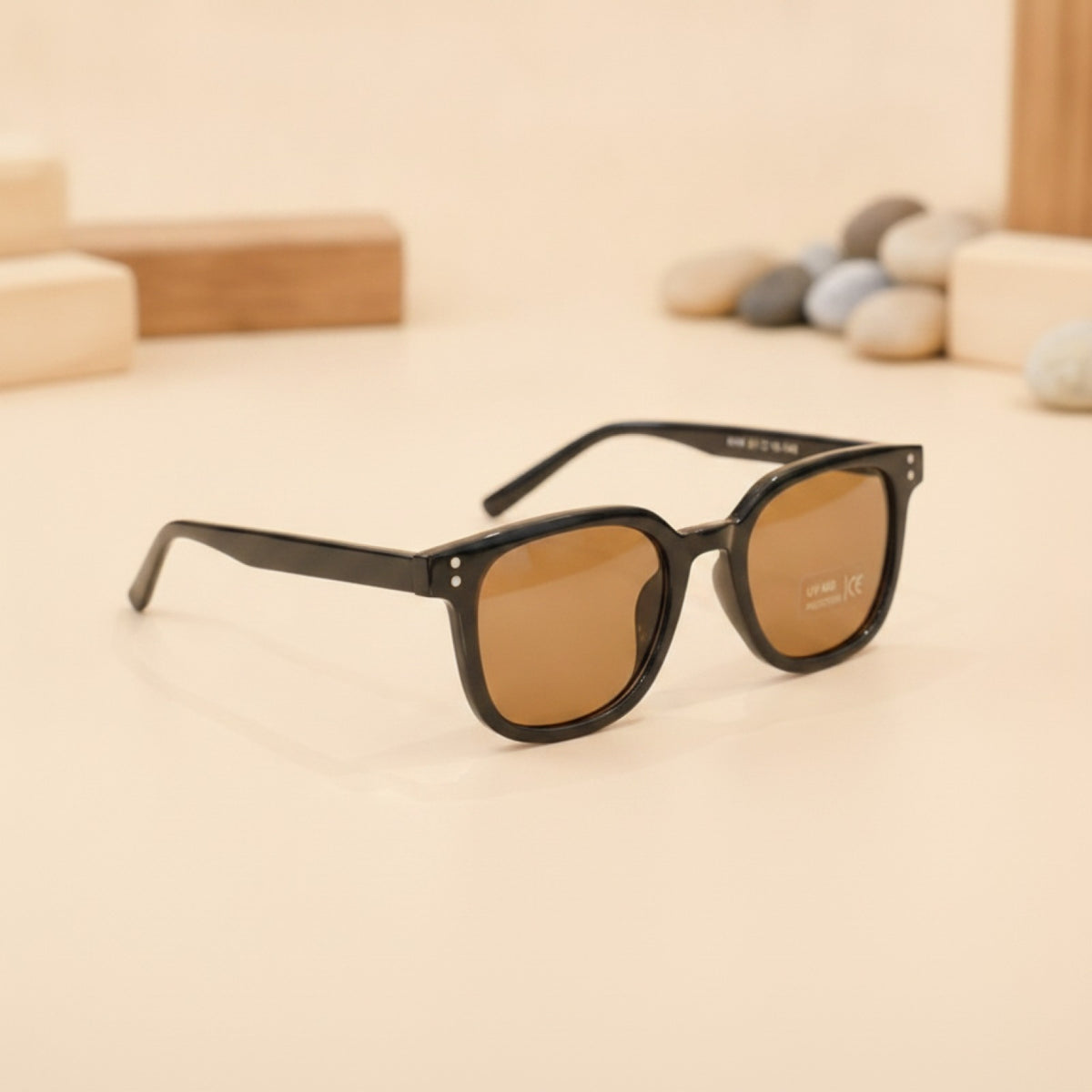 Lunettes De Soleil Carrées enfant Protection UV - Parfait Pour l'Extérieur
