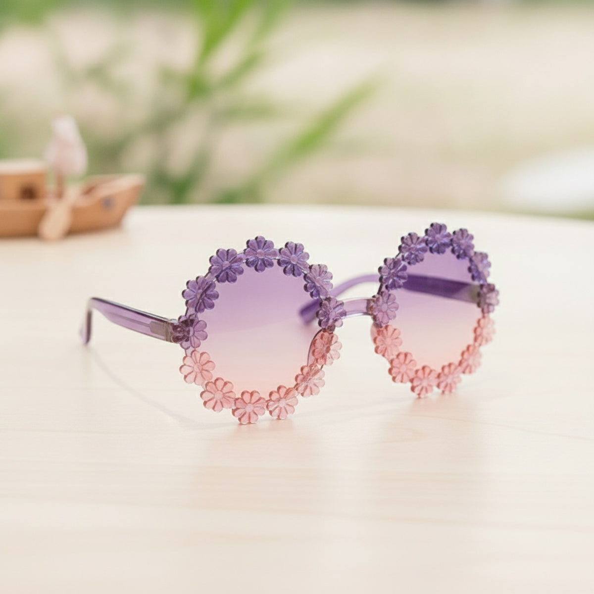 Lunettes de soleil carrées UV pour enfants - mignon et tendance pour l'extérieur
