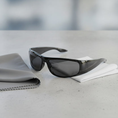 Lunettes De Soleil Homme Ovale - Noire