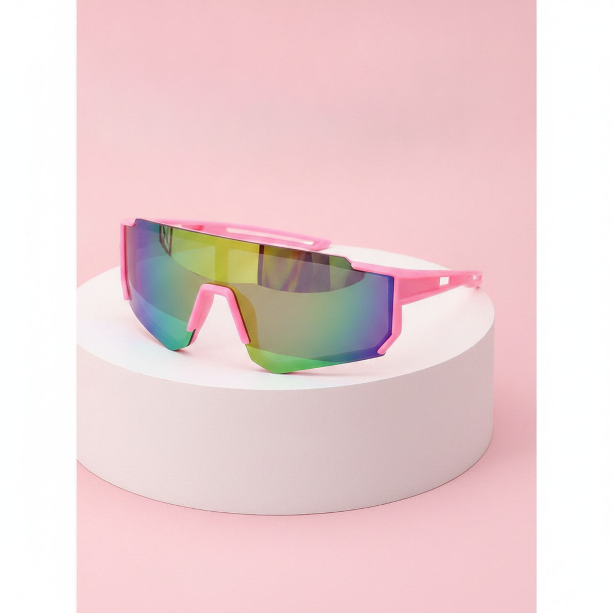 Lunettes de Soleil Cyclisme Enfant - Rose