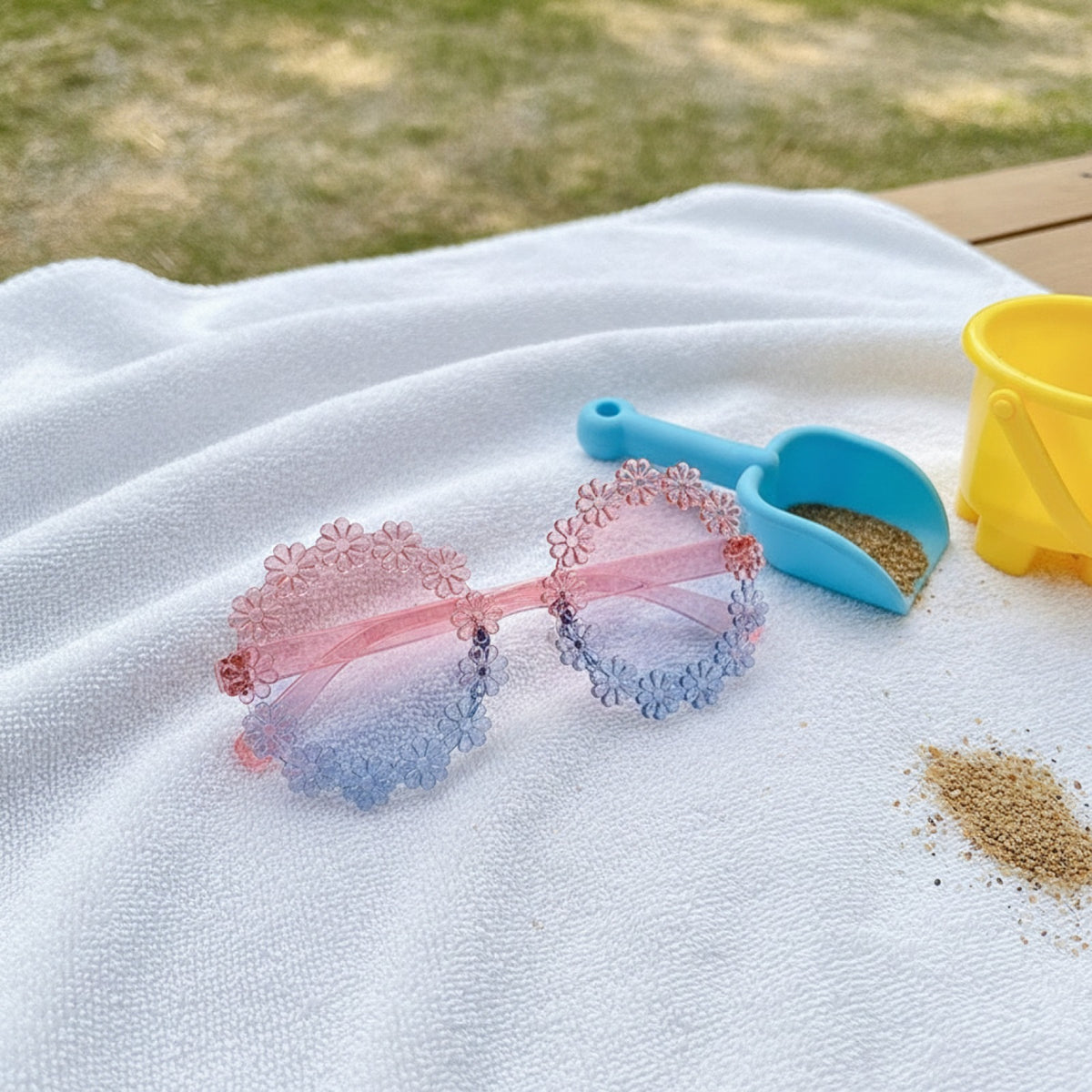 Lunettes de Soleil Carrées Enfant protection UV - pour Activités Extérieures