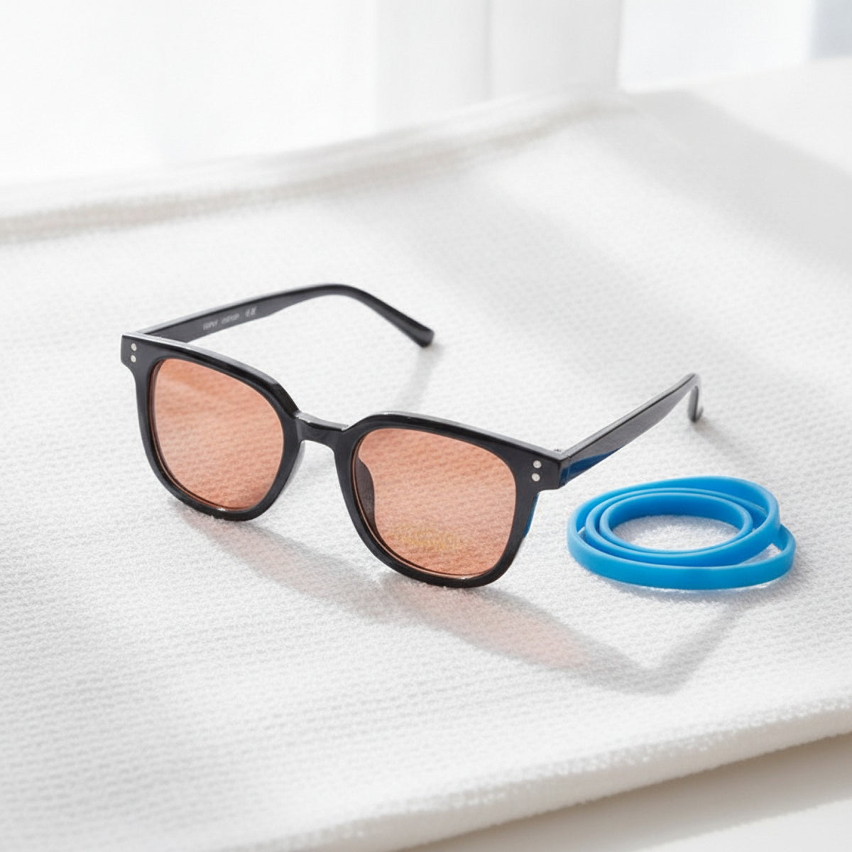 Lunettes de soleil enfant carrées Protection UV - Tendance Pour Activités Extérieures