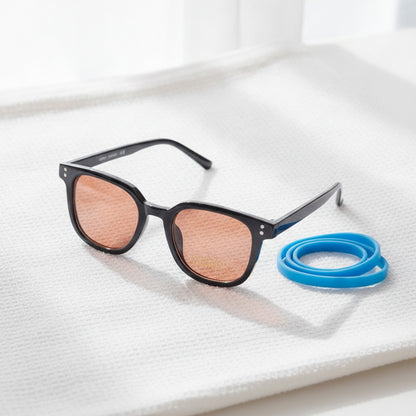 Lunettes de soleil enfant carrées Protection UV - Tendance Pour Activités Extérieures
