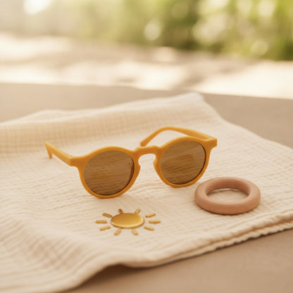 Lunettes de Soleil Rondes Vintage  Enfants et Bébés