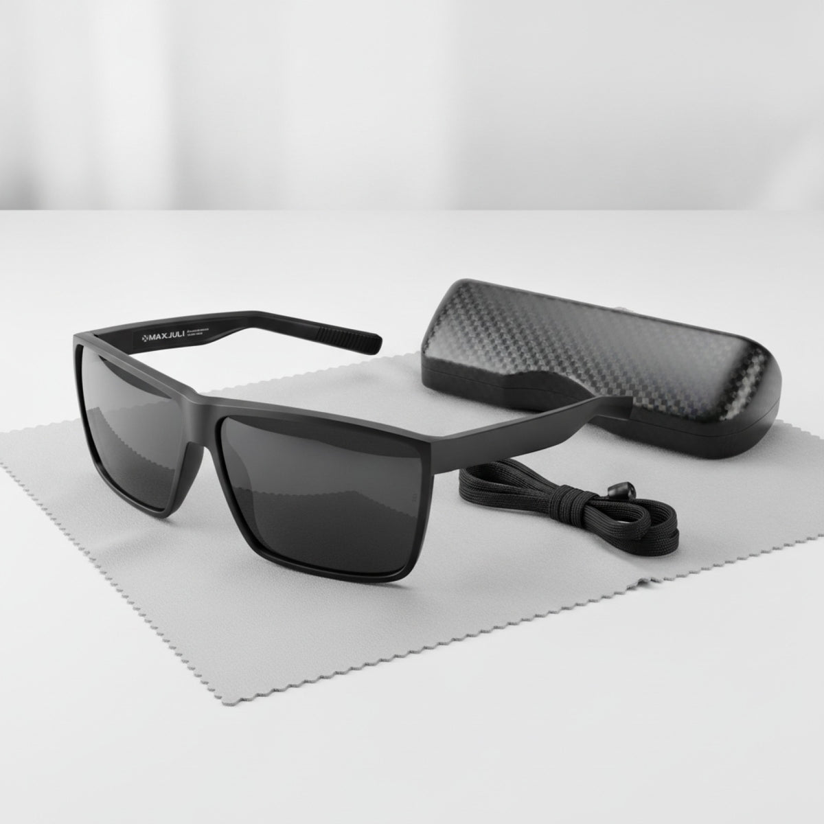 Lunettes De Soleil Sport - Homme - Monture TR90 Ultralégère - Style Surdimensionné