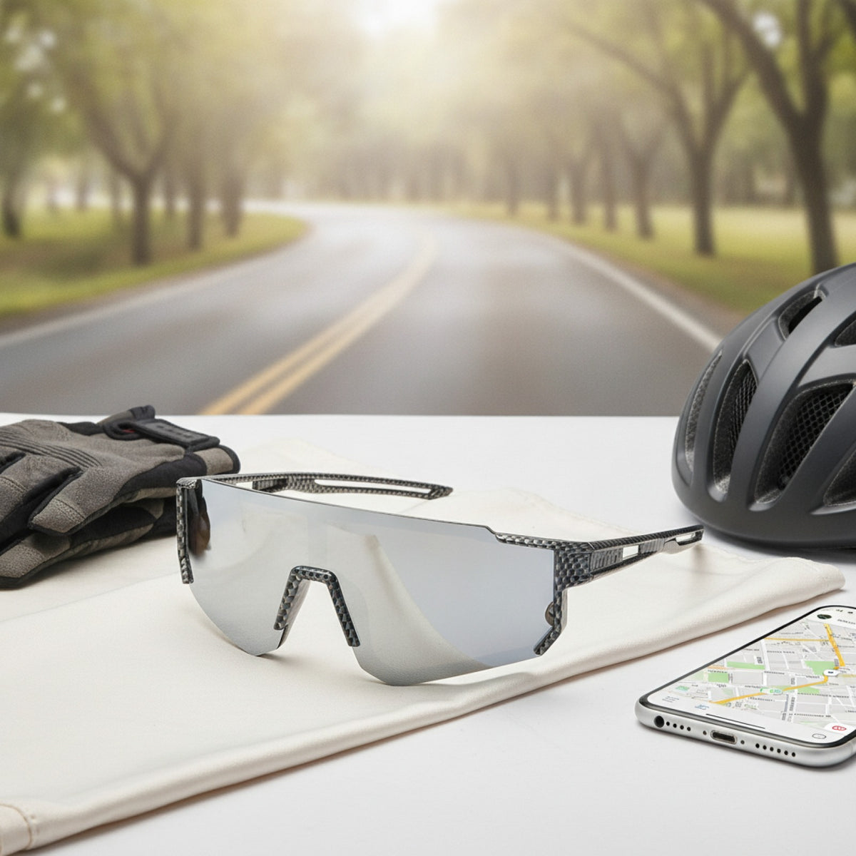 Lunettes de soleil enfant et adulte pour cyclisme et conduite