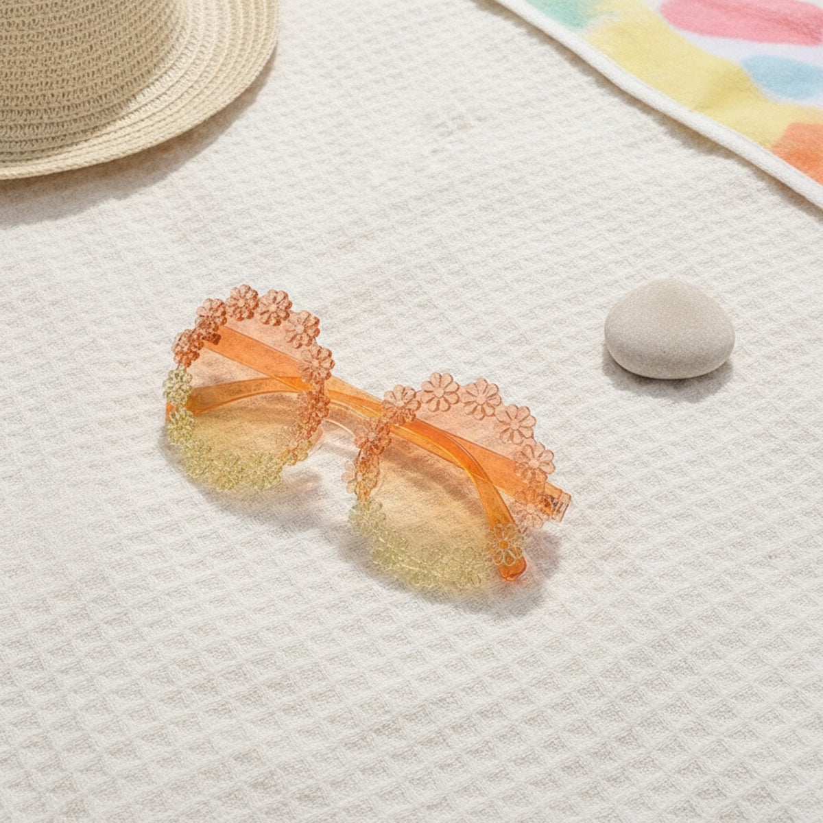 Lunettes De soleil Carrées Protection UV Pour Enfants - Tendance
