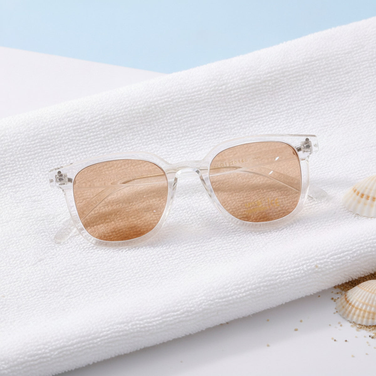Lunettes de soleil carrées enfant UV400 - Protection mode pour activités extérieures