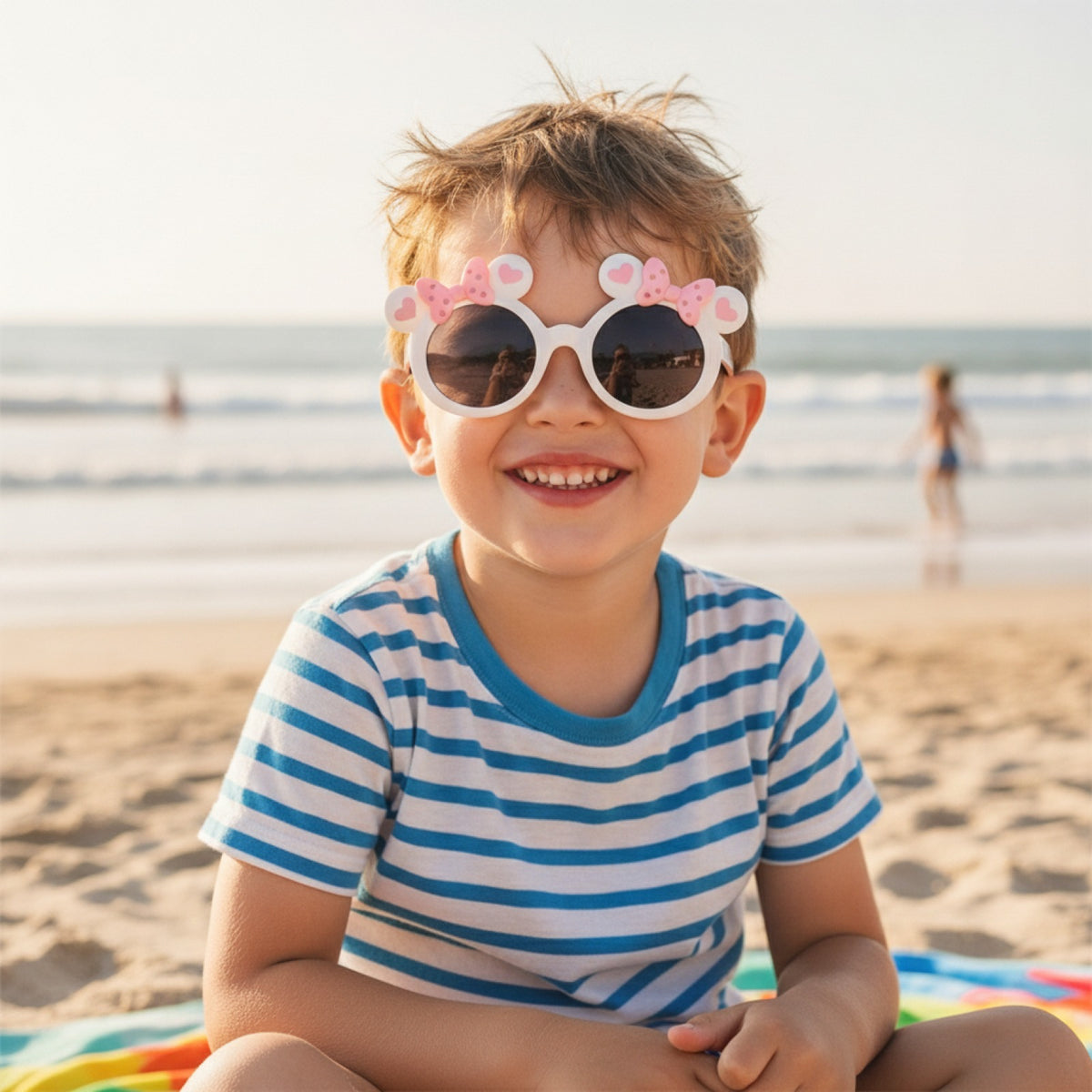 Lunettes de soleil enfant UV – Protection solaire amusante