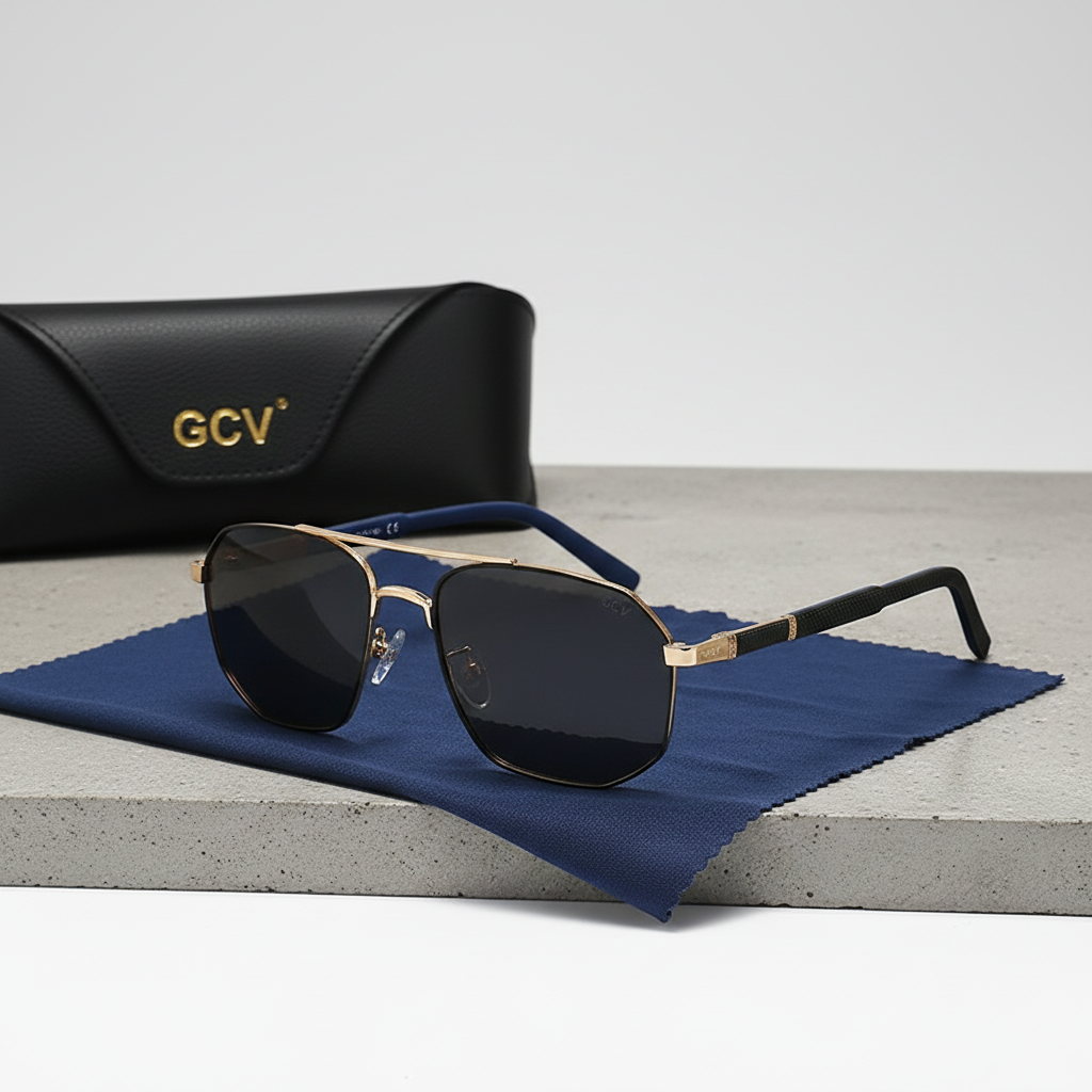 Lunettes soleil pilote homme