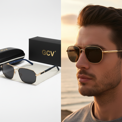Lunettes soleil pilote homme