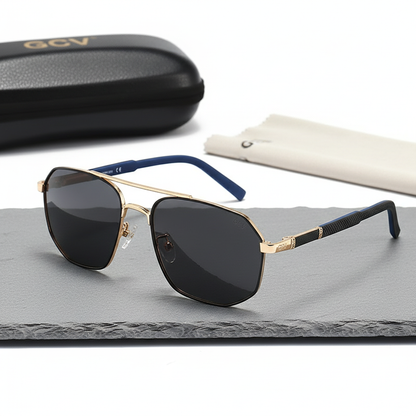 Lunettes soleil pilote homme