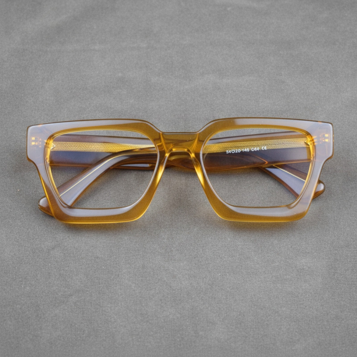 Lunettes De Lecture Carrées Surdimensionnées En Acétate Epais - Anti Lumière Bleu
