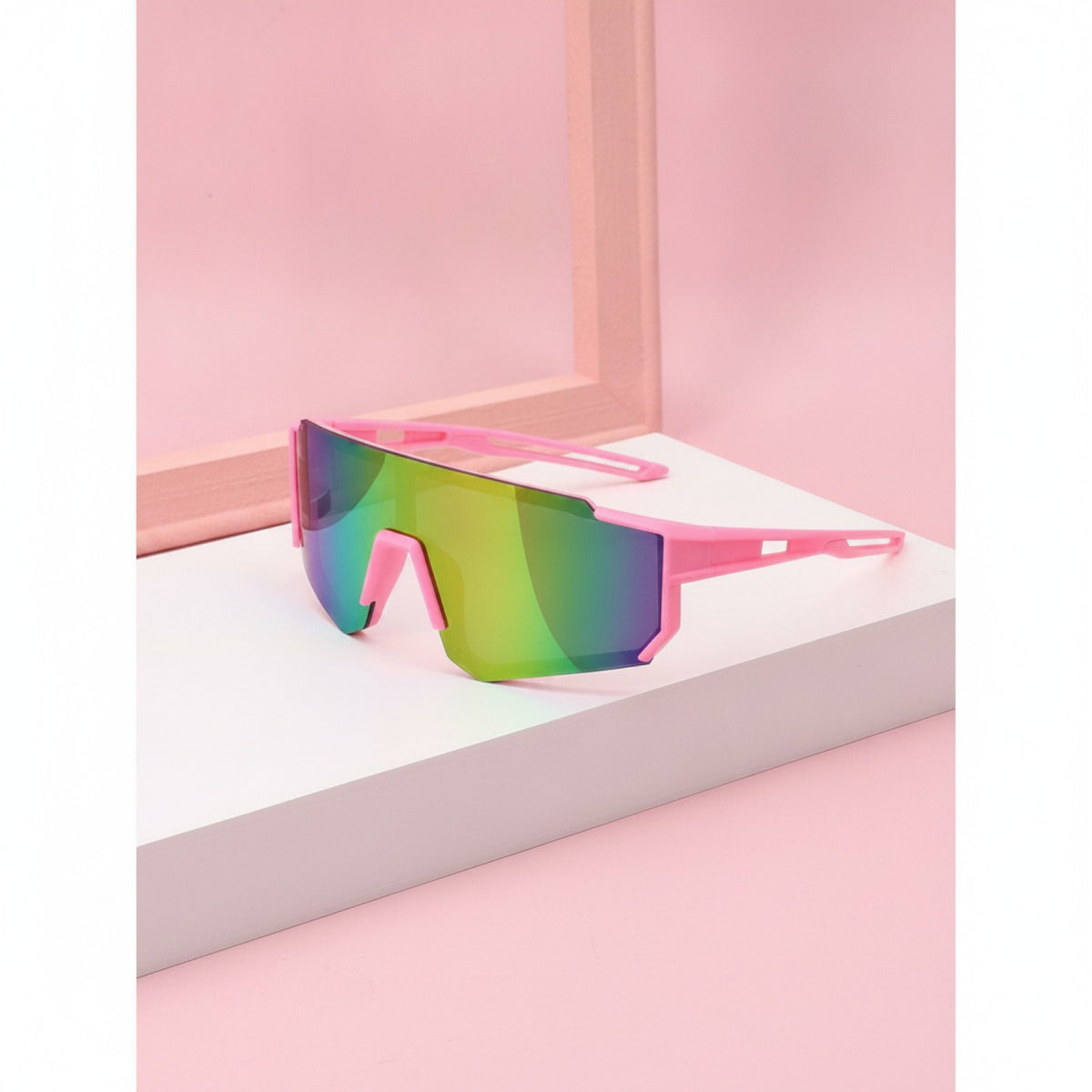 Lunettes de Soleil Cyclisme Enfant - Rose