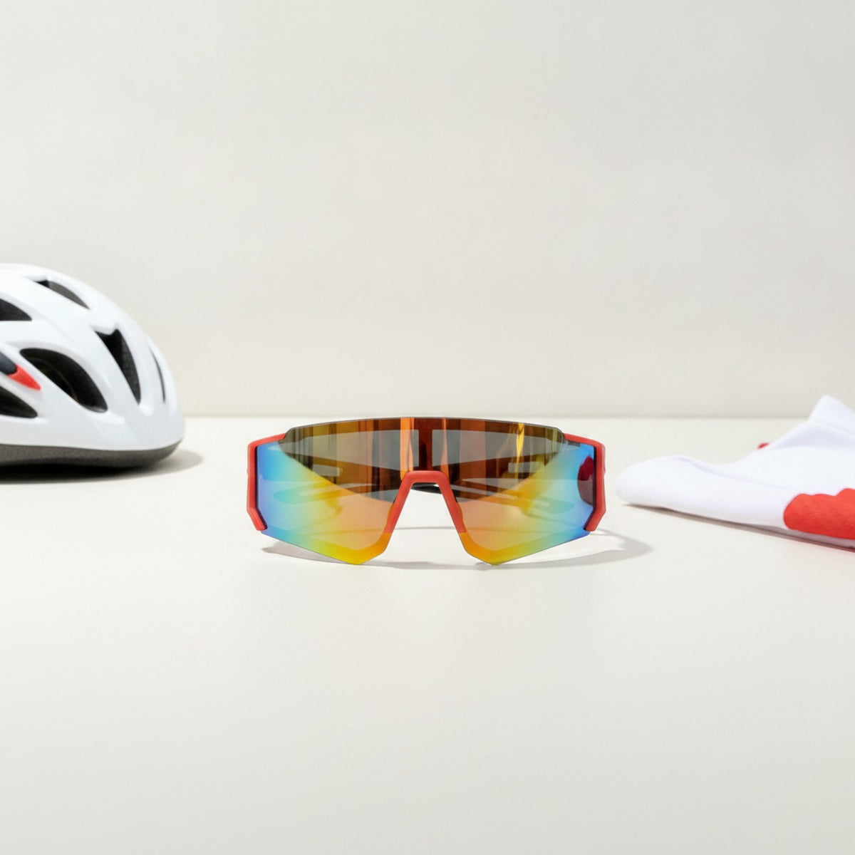 Lunettes de Soleil Enfant - activité Extérieures - Rouge