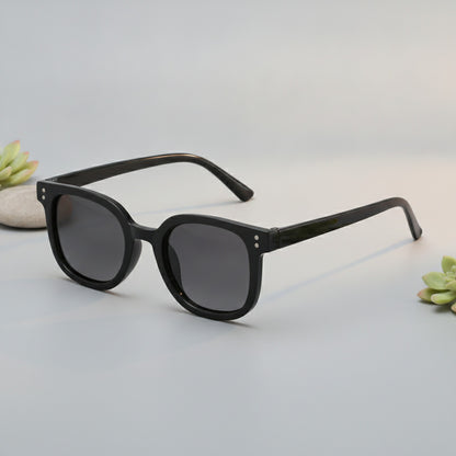 Lunettes De Soleil Enfant Carrées Protection solaire - Noir