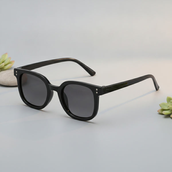 Lunettes De Soleil Enfant Carrées Protection solaire - Noir