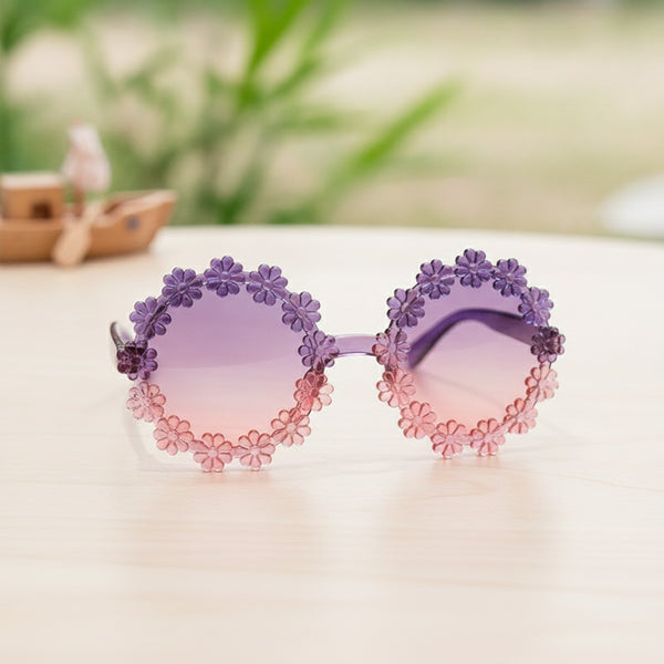 Lunettes de soleil carrées UV pour enfants - mignon et tendance pour l'extérieur