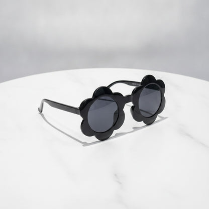 Lunettes de soleil carrées UV400 pour enfants - D-Black
