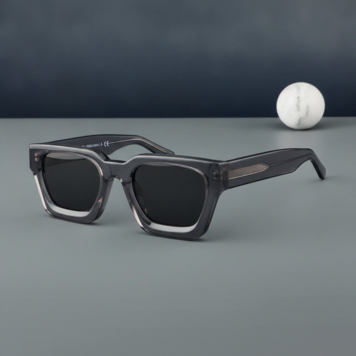 Lunettes de Soleil Rectangulaires Polarisées En Acétate