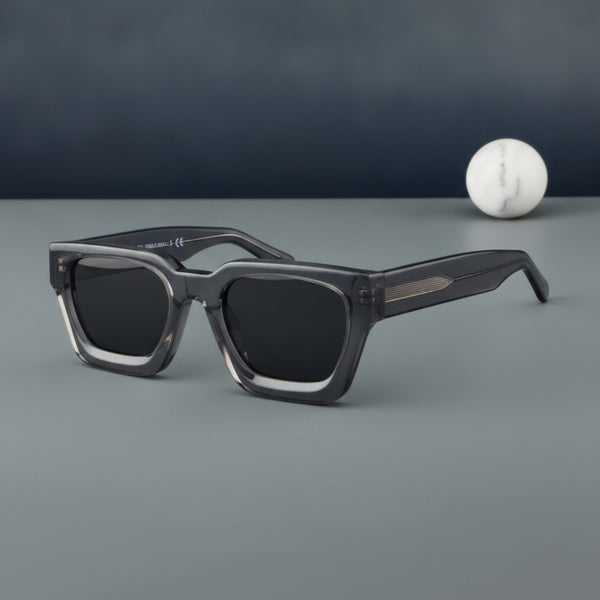 Lunettes de Soleil Rectangulaires Polarisées En Acétate