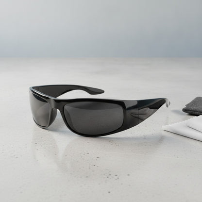 Lunettes De Soleil Homme Ovale - Noire