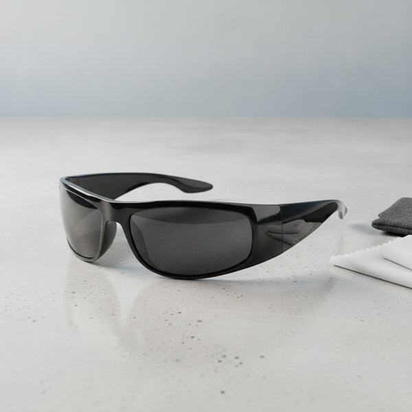 Lunettes De Soleil Homme Ovale - Noire